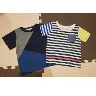 グローバルワーク(GLOBAL WORK)の＊ももこ様専用＊Tシャツ(ブルーのみ)&パンツセット(Tシャツ/カットソー)