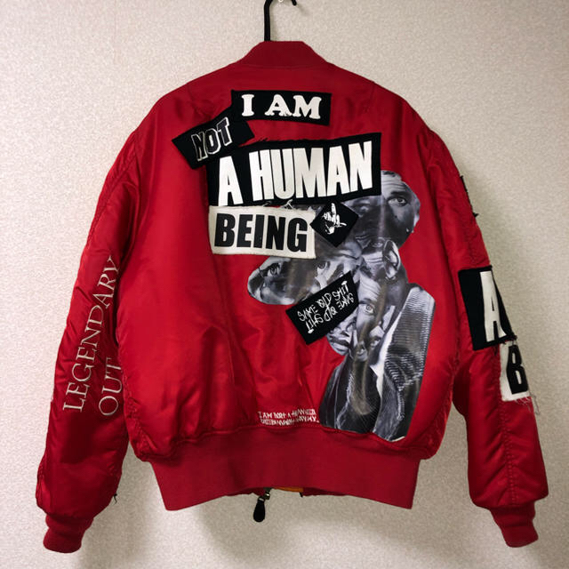 I AM NOT A HUMAN BEING MA_1 - ブルゾン