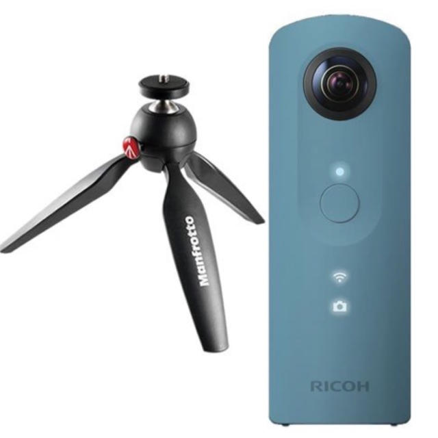 コンパクトデジタルカメラRICOH THETA SC ブルー