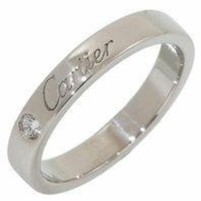 Cartier(カルティエ)のCartierプラチナリング　5号 レディースのアクセサリー(リング(指輪))の商品写真