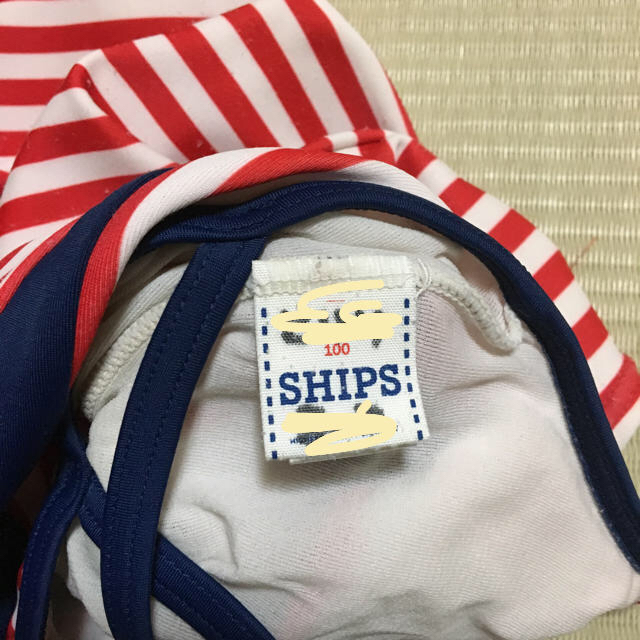 SHIPS KIDS(シップスキッズ)のSHIPS 水着 キッズ 100 値下げ キッズ/ベビー/マタニティのキッズ服女の子用(90cm~)(水着)の商品写真