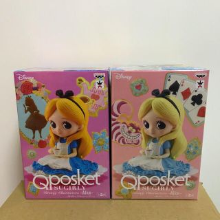 ディズニー(Disney)のQposket アリス フィギュア ２体セット！(アニメ/ゲーム)