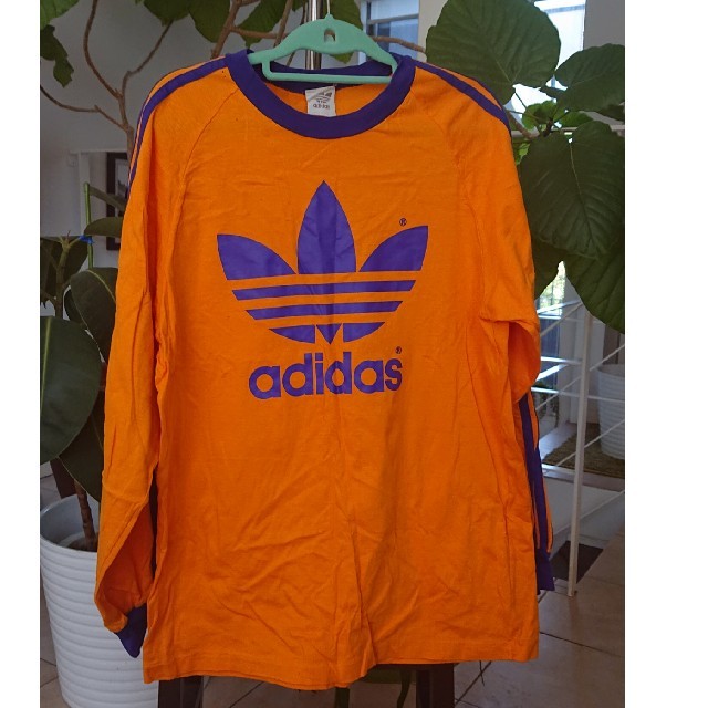 adidas(アディダス)のりょっぴ様専用オールドアディダス ロングTシャツ メンズのトップス(Tシャツ/カットソー(七分/長袖))の商品写真