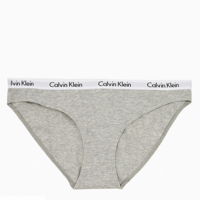 Calvin Klein(カルバンクライン)の2枚セット カルバン・クライン bikini グレー、白 レディースの下着/アンダーウェア(ショーツ)の商品写真