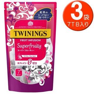 【訳あり】トワイニング スーパー フルーティー 7P×3個(茶)
