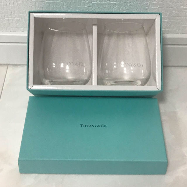 Tiffany & Co.(ティファニー)のティファニー ペアグラス インテリア/住まい/日用品のキッチン/食器(グラス/カップ)の商品写真