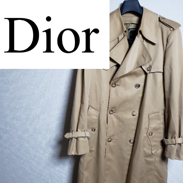 Christian Dior(クリスチャンディオール)のクリスチャン・ディオール トレンチコート ヴィンテージ 90s メンズのジャケット/アウター(トレンチコート)の商品写真