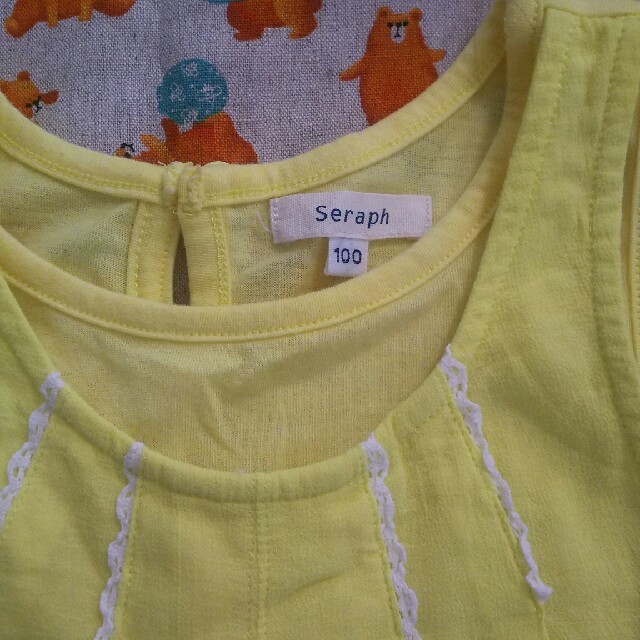 Seraph(セラフ)のSeraph  チュニック  タンクトップ ノースリーブ  100 キッズ/ベビー/マタニティのキッズ服女の子用(90cm~)(Tシャツ/カットソー)の商品写真