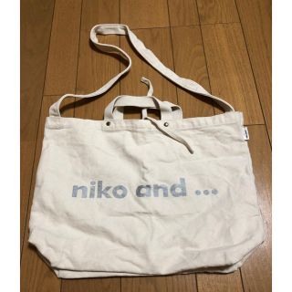 ニコアンド(niko and...)のちょろみー様専用☆ニコアンドの2WAYトートバッグ(トートバッグ)