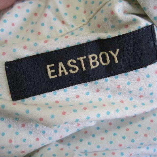 EASTBOY(イーストボーイ)のEAST BOY大きいサイズ19号ドット柄コットンシャツ♭2871 レディースのトップス(シャツ/ブラウス(長袖/七分))の商品写真