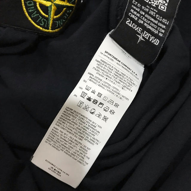 STONE ISLAND(ストーンアイランド)の★ストーンアイランド ヘンリーネックコットン100%★ メンズのトップス(Tシャツ/カットソー(七分/長袖))の商品写真