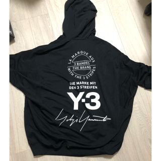 ワイスリー(Y-3)の Y-3 ■ 3BRANDES GRAPHIC OVERSIZED HOODIE(パーカー)