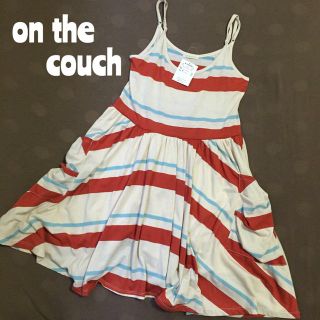 オンザカウチ(on the couch)のキャミワンピ(ミニワンピース)