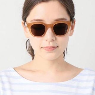 IENA - BLANC. サングラス☆キャメル B0014☆定価¥27,000の通販 by