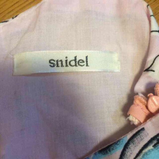 SNIDEL(スナイデル)の最終値下げ スナイデル ワンピース  レディースのワンピース(ひざ丈ワンピース)の商品写真