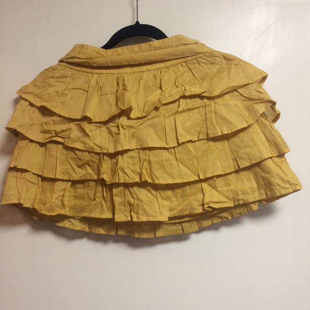 フォーエバー21 スカート マスタードイエロー レディースのスカート(ひざ丈スカート)の商品写真