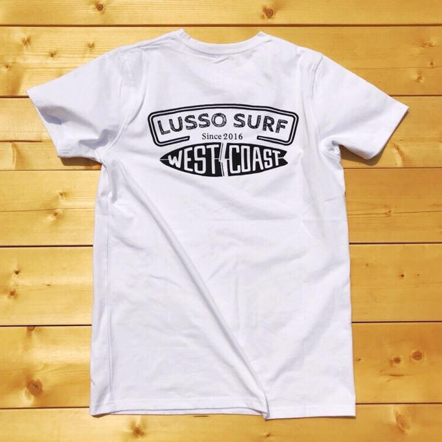 RVCA(ルーカ)のインスタで話題☆lussosurf カリフォルニアTシャツ L☆デウス メンズのトップス(Tシャツ/カットソー(半袖/袖なし))の商品写真