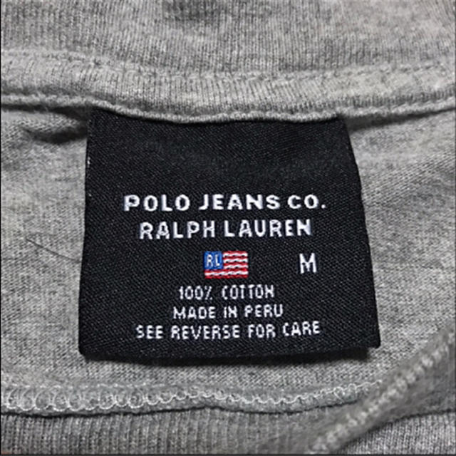 Ralph Lauren(ラルフローレン)のPOLO JEANS RALPH LAUREN 激レア90s‼️星条旗ロゴ‼️ メンズのトップス(Tシャツ/カットソー(半袖/袖なし))の商品写真