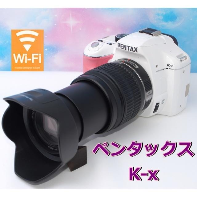 PENTAX(ペンタックス)の【極上美品】毎日持ち歩きたくなる！ペンタックスK-x望遠レンズセット☆彡 スマホ/家電/カメラのカメラ(デジタル一眼)の商品写真