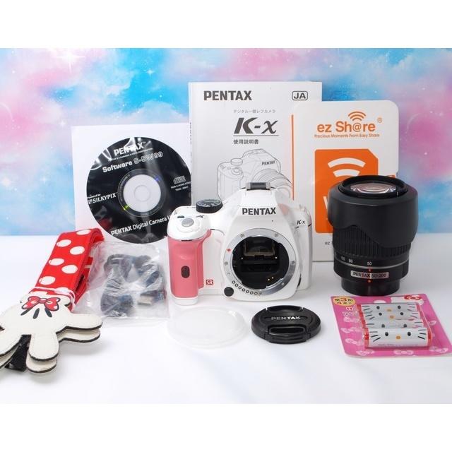 PENTAX(ペンタックス)の【極上美品】毎日持ち歩きたくなる！ペンタックスK-x望遠レンズセット☆彡 スマホ/家電/カメラのカメラ(デジタル一眼)の商品写真