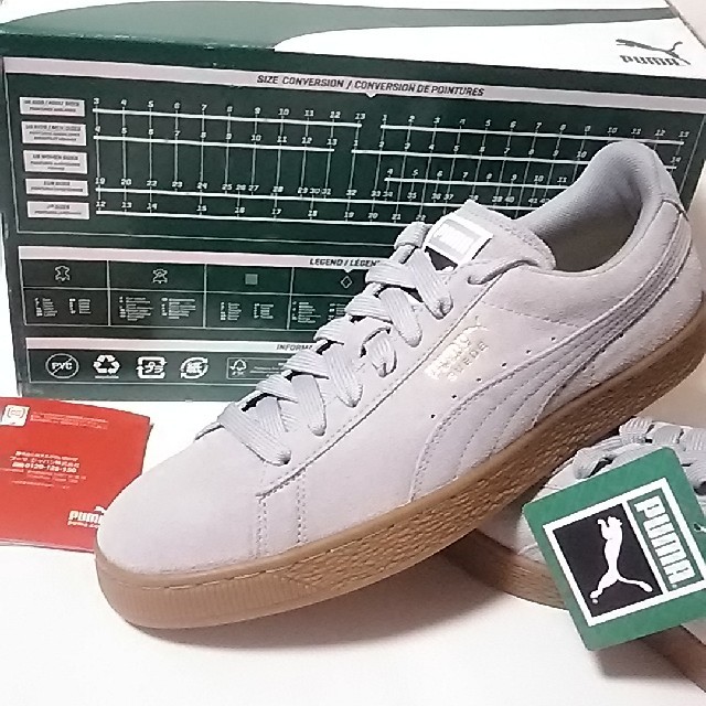 PUMA(プーマ)の
定9612円希少ビリーズ限定!プーマスエードガム新品スニーカー即完売灰！


 メンズの靴/シューズ(スニーカー)の商品写真