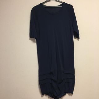 イッセイミヤケ(ISSEY MIYAKE)のイッセイミヤケ(HaaT)ワンピース(ひざ丈ワンピース)