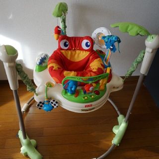 フィッシャープライス(Fisher-Price)のフィッシャープライス レインフォレスト ジャンパルー(ベビージム)