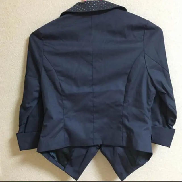 ANAP(アナップ)のANAP グレー スタッズ付きジャケット レディースのジャケット/アウター(テーラードジャケット)の商品写真