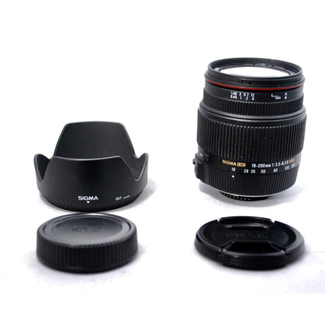 ❤️美品 SIGMA シグマ 18-200mm DC OS HSM 高倍率レンズ