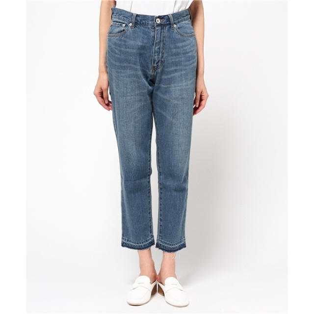 JEANASIS(ジーナシス)の【最終値下げ】リネンカットオフDENIM／722284 レディースのパンツ(デニム/ジーンズ)の商品写真