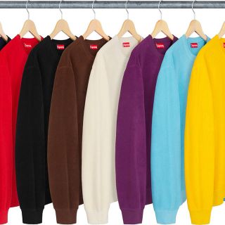 シュプリーム(Supreme)のsupreme Polartec Small Box Crewneck (スウェット)