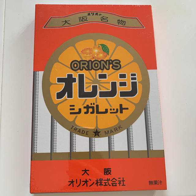 大阪名物☆オレンジシガレット 食品/飲料/酒の食品(菓子/デザート)の商品写真