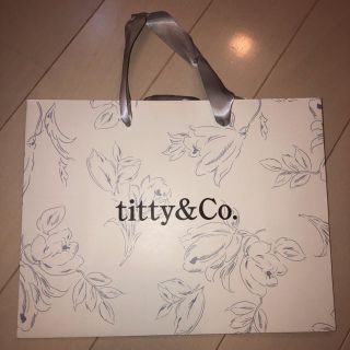 ティティアンドコー(titty&co)のtitty&co. ❤︎ショッパー(ショップ袋)