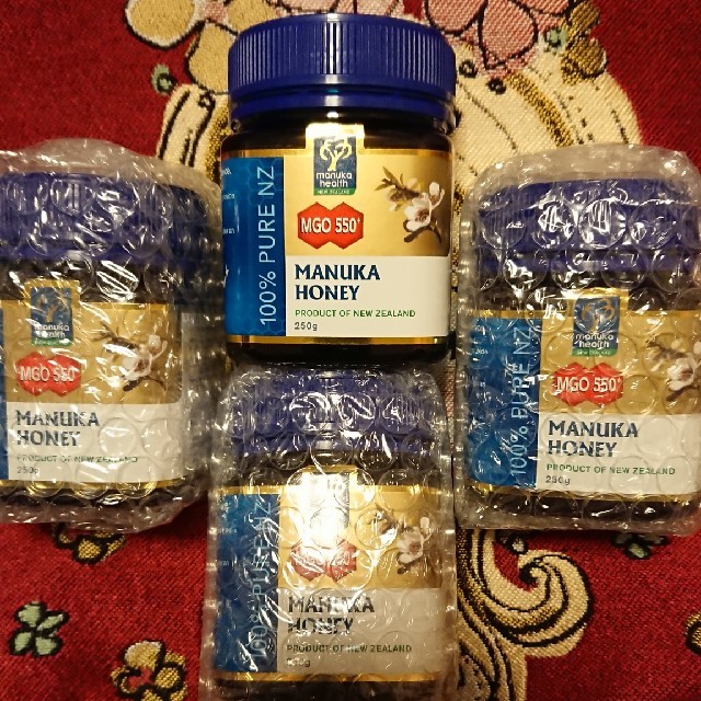 ひでさん様。マヌカハニーMGO550+《250g》8本 食品 食品 食品 食品