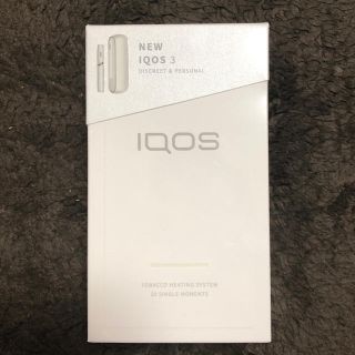 アイコス(IQOS)の★新品未開封★  iQOS3 本体 ホワイト(タバコグッズ)