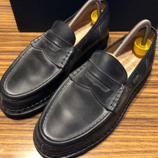 パラブーツ(Paraboot)のparaboot パラブーツ  ランス ブラック UK6 JP24.5cm(ドレス/ビジネス)