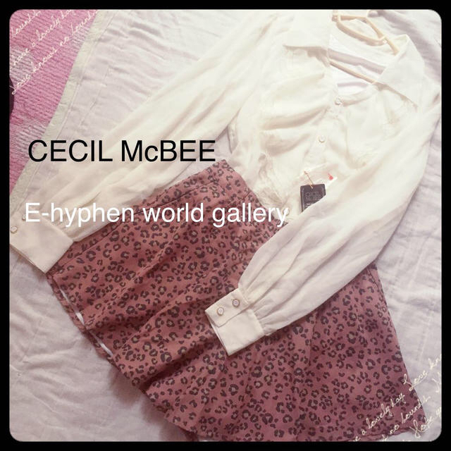 CECIL McBEE(セシルマクビー)のセシルブラウス、アンクskセット レディースのトップス(シャツ/ブラウス(長袖/七分))の商品写真