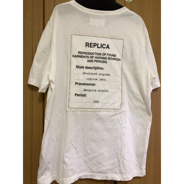 週末限定価格 MAISON MARGIELA REPLICA Tシャツメンズ