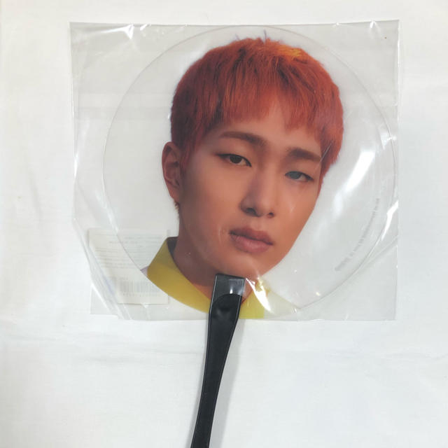 SHINee(シャイニー)のSHINee オニュ クリアうちわ エンタメ/ホビーのタレントグッズ(アイドルグッズ)の商品写真