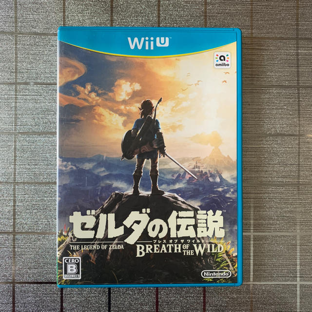 Wii U(ウィーユー)のゼルダの伝説 ブレスオブザワイルド エンタメ/ホビーのゲームソフト/ゲーム機本体(家庭用ゲームソフト)の商品写真