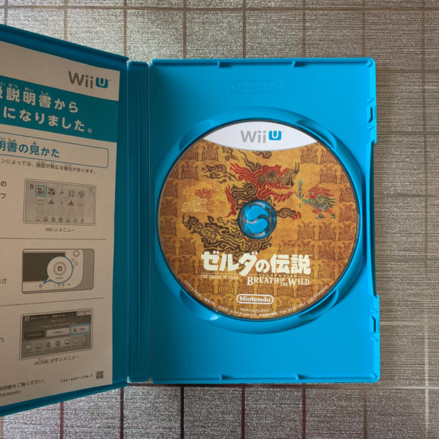 Wii U(ウィーユー)のゼルダの伝説 ブレスオブザワイルド エンタメ/ホビーのゲームソフト/ゲーム機本体(家庭用ゲームソフト)の商品写真