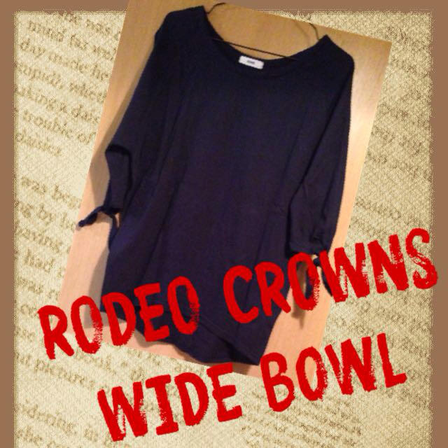 RODEO CROWNS WIDE BOWL(ロデオクラウンズワイドボウル)のRCWBカットソー レディースのトップス(カットソー(長袖/七分))の商品写真