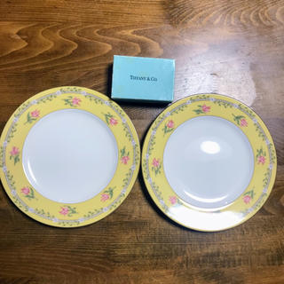 ティファニー(Tiffany & Co.)のティファニーお皿２枚セット最終値下げ(食器)