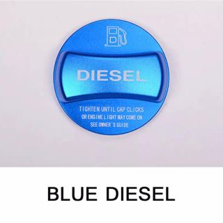 BMW フューエル キャップ カバー ディーゼル DIESEL 青 (車外アクセサリ)