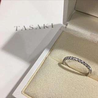 TASAKI - 美品 TASAKI ブリッランテ ハーフエタニティリング16 9号の通販｜ラクマ