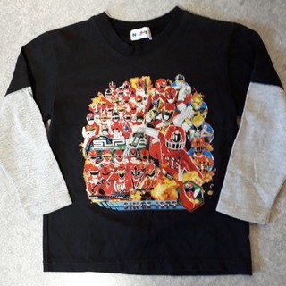 バンダイ(BANDAI)のスーパー戦隊シリーズ　ロングTシャツ　110size(Tシャツ/カットソー)