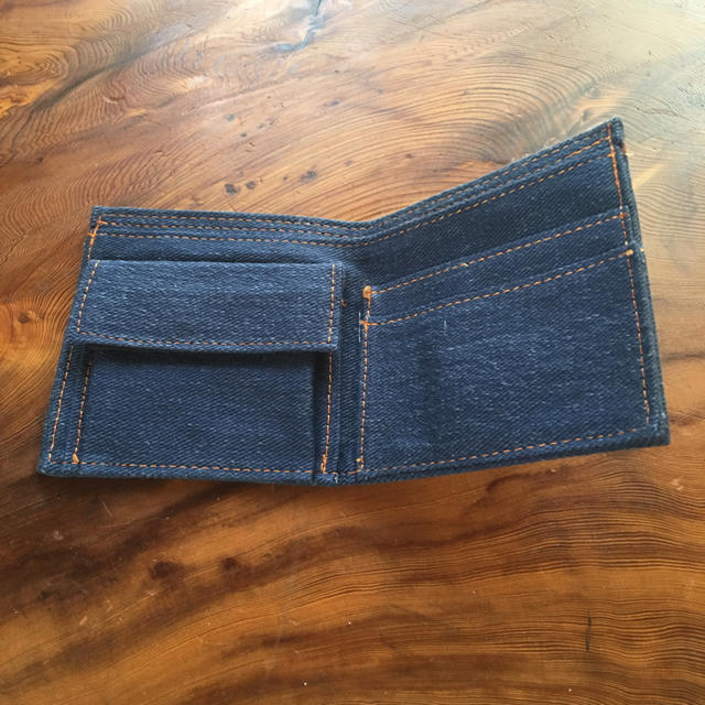 デニムの財布 メンズのファッション小物(折り財布)の商品写真