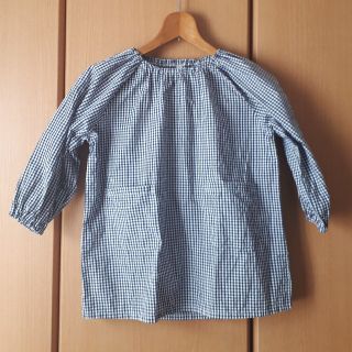 ムジルシリョウヒン(MUJI (無印良品))のキッズ無印良品スモック110-120(その他)