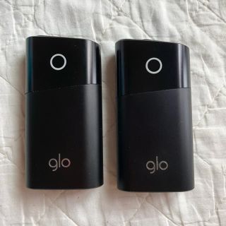 グロー(glo)のglo ブラック2個セット ジャンク扱い(タバコグッズ)