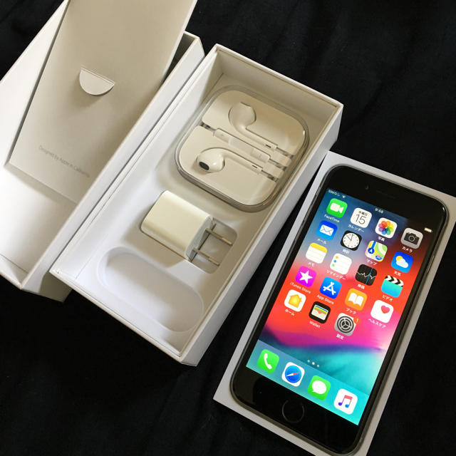 iPhone 6 本体 au UQモバイル 16G - スマートフォン本体
